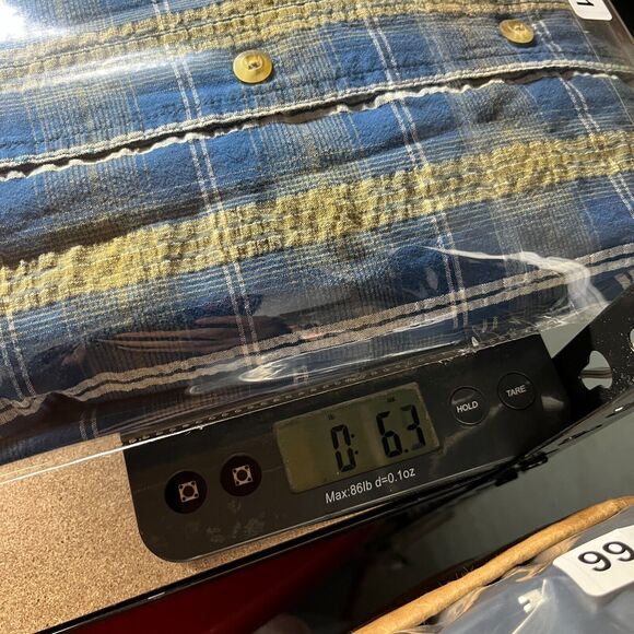 Bob Timberlake Shirt Mens Medium Plaid Button-Up Short-Sleeve Business Casual - Picture 9 of 9